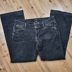 WHBM Blanc Trouser leg/Jeans 12R Black Wash